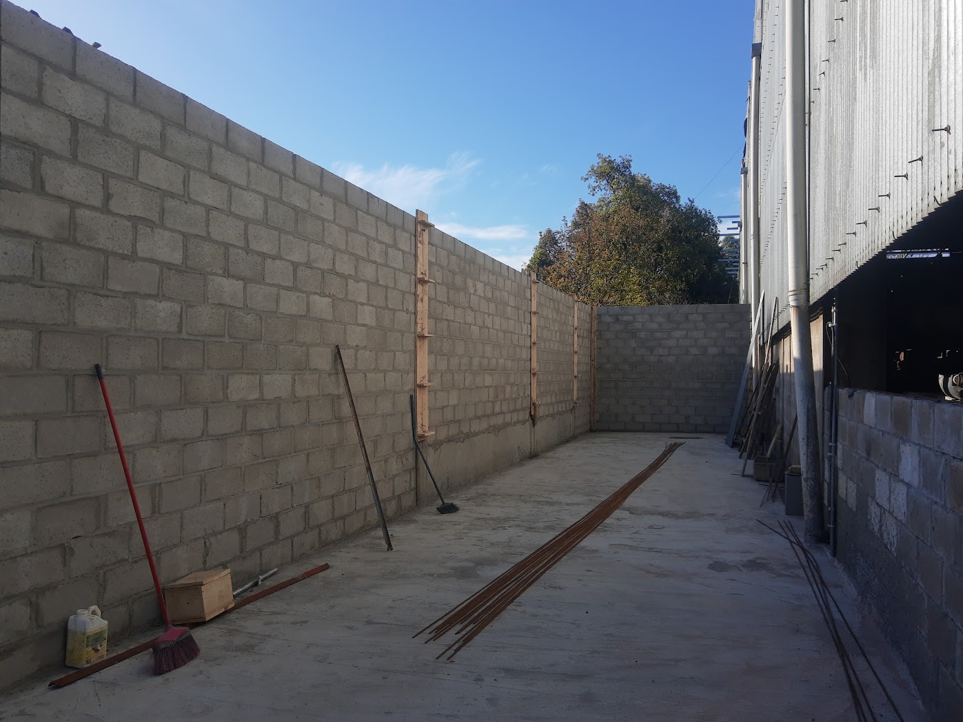 Muro de contenção